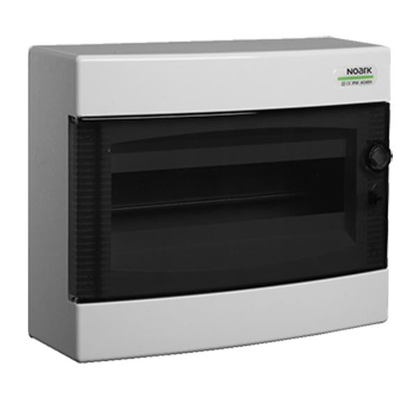 Tablou electric incastrat Noark PNS 12T, 12 module, 1 rand, IP 40, alb