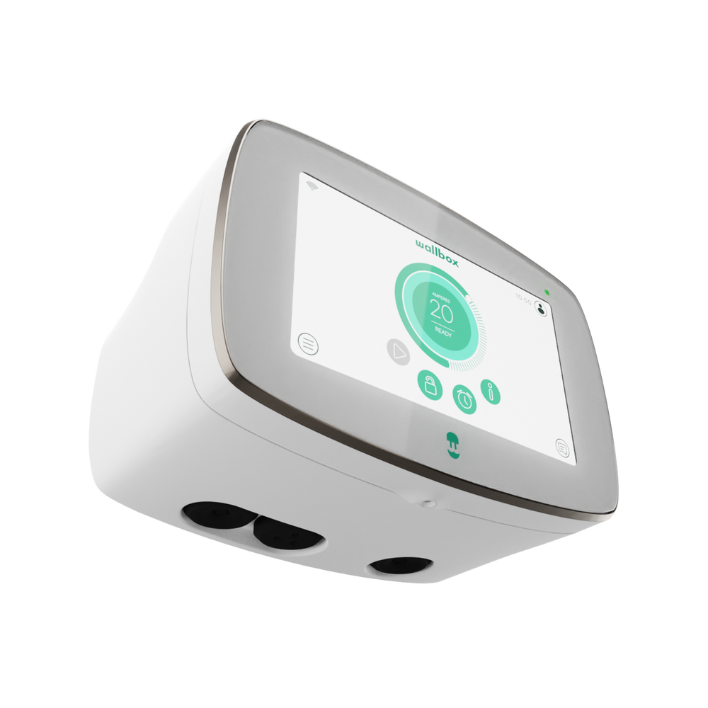 Statie incarcare auto electrica / hibrid plug-in 22kW, Wallbox Commander 2, Type 2, 4G, Cablu 5m