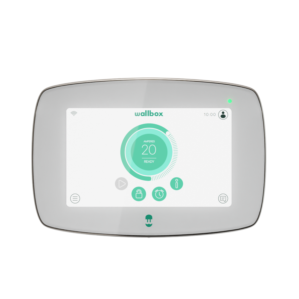 Statie incarcare auto electrica / hibrid plug-in 22kW, Wallbox Commander 2, Type 2, 4G, Cablu 5m