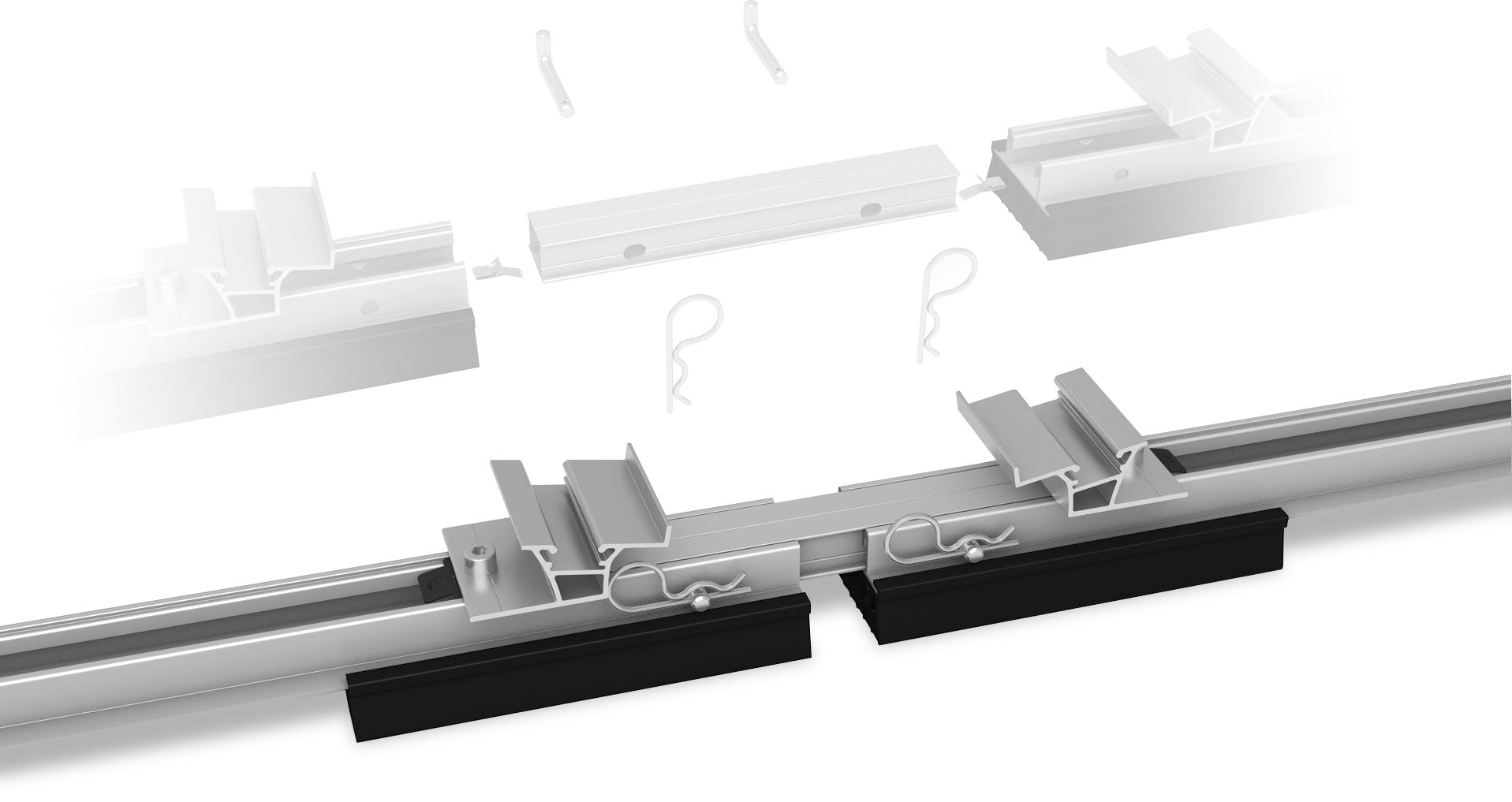 Set de conectori pentru structura tip terasa K2 Dome 6.10 Connector Bonding Set