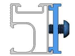 Conector pentru sina ECO Rail Clenergy, 200mm
