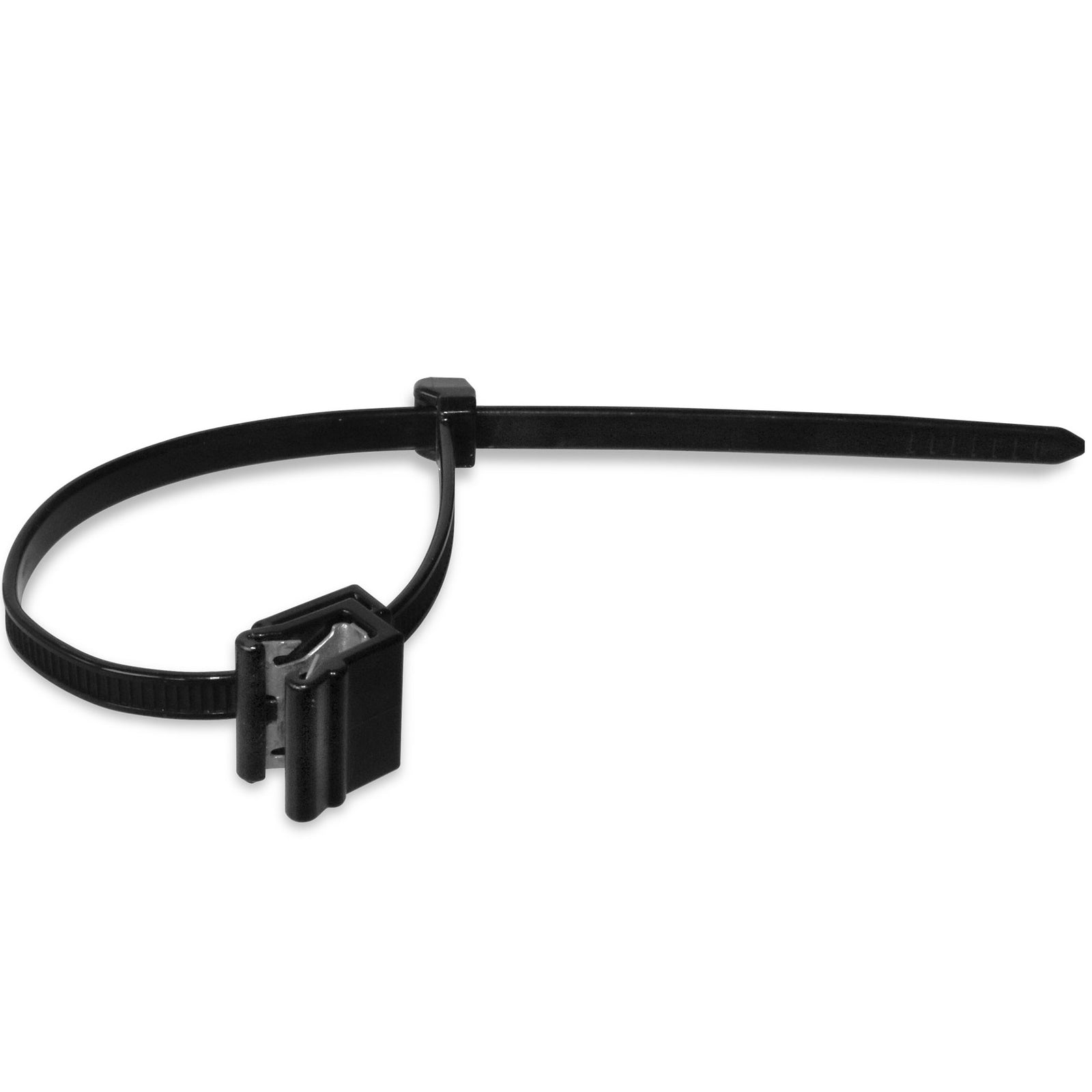 Set 100 fasete plastic pentru prindere cablu solar K2 Systems, Cable Manager PA66W