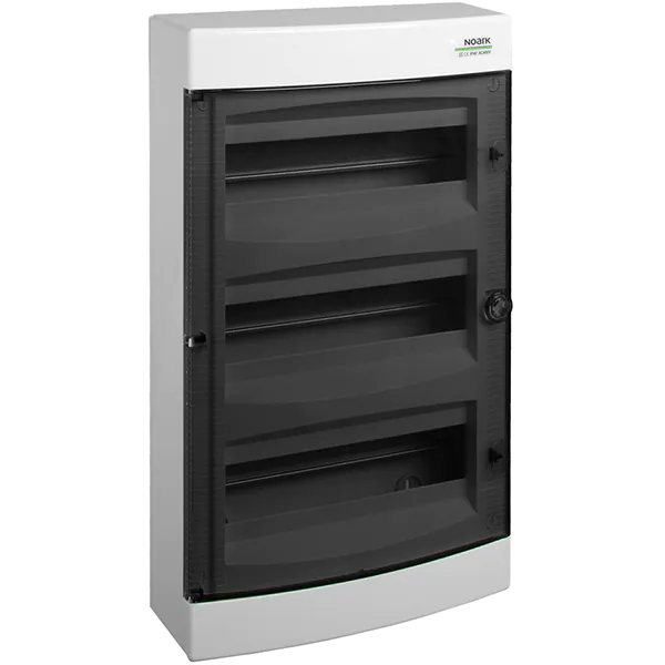 Tablou electric aparent Noark PNS 36T, 36 module, 3 randuri, IP 40, alb